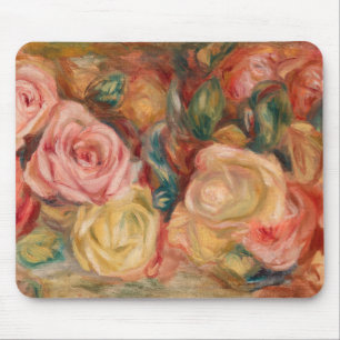 Pierre-Auguste Renoir - Roses Mouse Mat