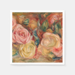 Pierre-Auguste Renoir - Roses Napkin
