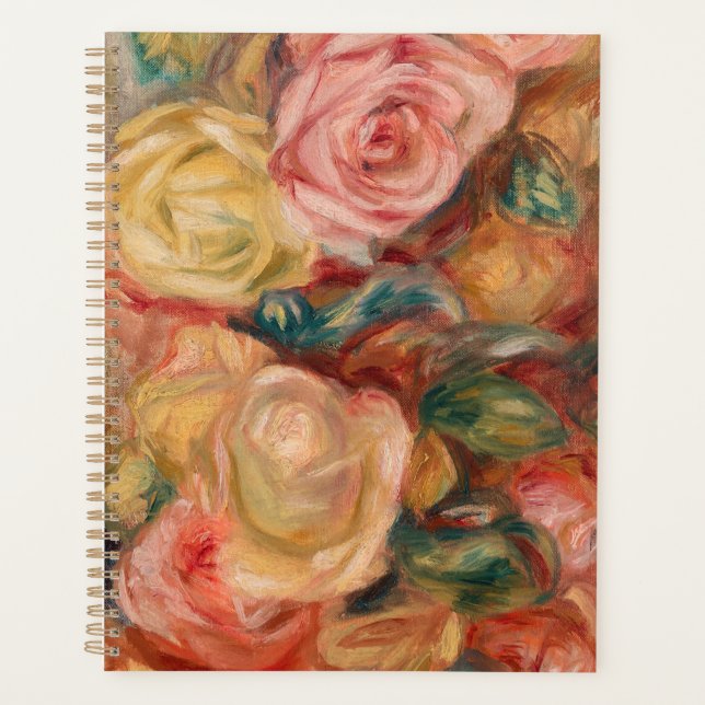 Pierre-Auguste Renoir - Roses Planner (Front)