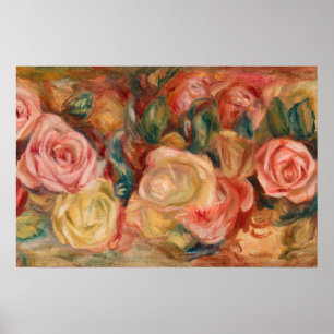 Pierre-Auguste Renoir - Roses Poster