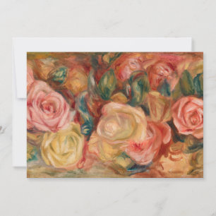 Pierre-Auguste Renoir - Roses Thank You Card