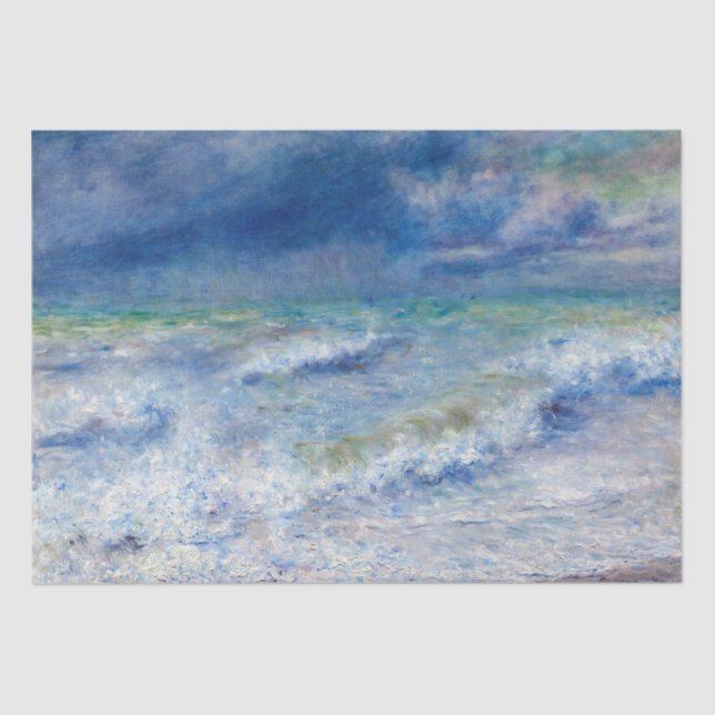 Pierre-Auguste Renoir - Seascape Tissue Paper (Front)