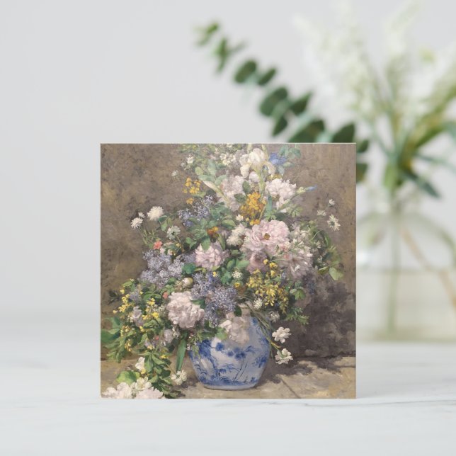 Pierre-Auguste Renoir Spring Bouquet  (Standing Front)