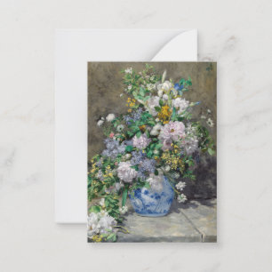 Pierre-Auguste Renoir - Spring Bouquet Card