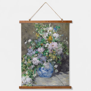 Pierre-Auguste Renoir - Spring Bouquet Hanging Tapestry
