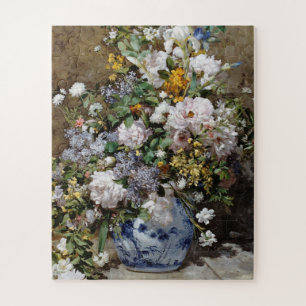 Pierre-Auguste Renoir -Spring Bouquet Jigsaw Puzzle