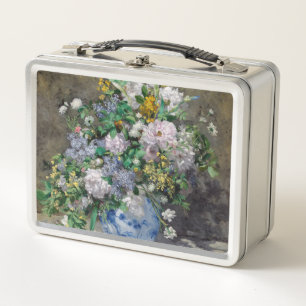 Pierre-Auguste Renoir - Spring Bouquet Metal Lunch Box
