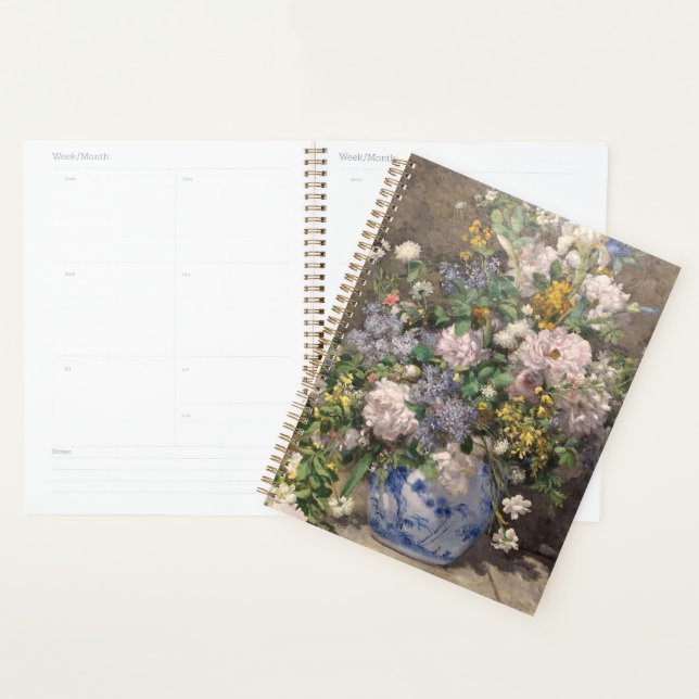 Pierre-Auguste Renoir Spring Bouquet     Planner (Display)