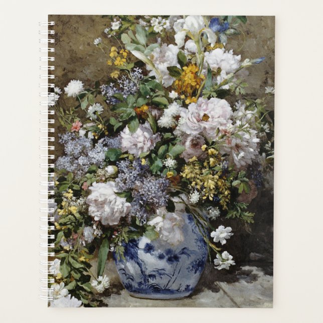 Pierre-Auguste Renoir -Spring Bouquet Planner (Front)