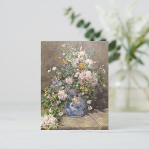 Pierre-Auguste Renoir Spring Bouquet  Postcard