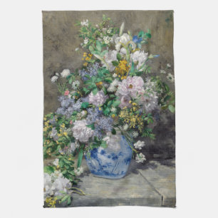 Pierre-Auguste Renoir - Spring Bouquet Tea Towel