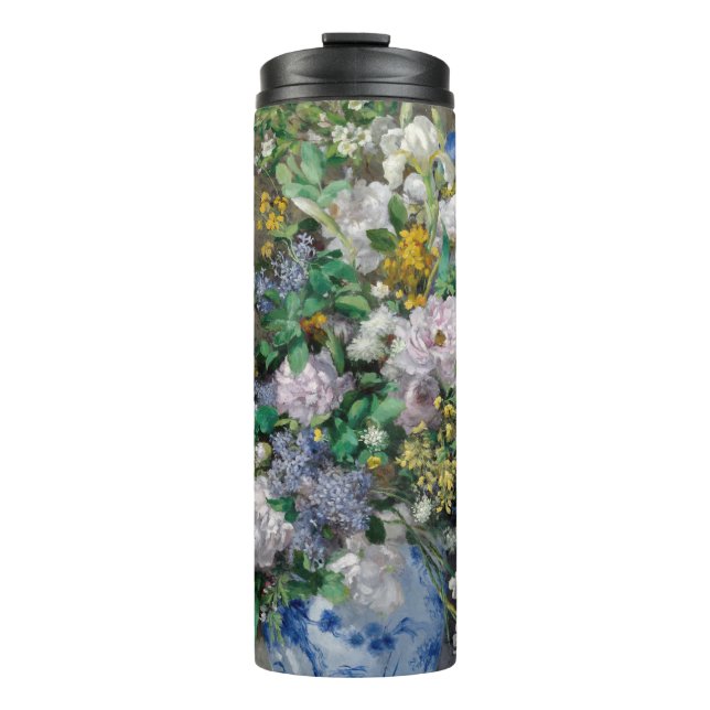 Pierre-Auguste Renoir - Spring Bouquet Thermal Tumbler (Front)