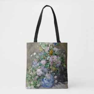 Pierre-Auguste Renoir - Spring Bouquet Tote Bag