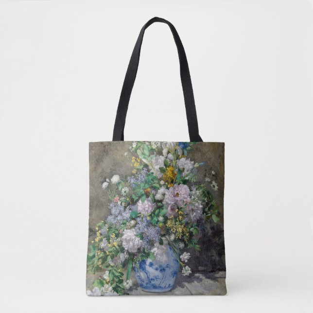 Pierre-Auguste Renoir - Spring Bouquet Tote Bag (Front)