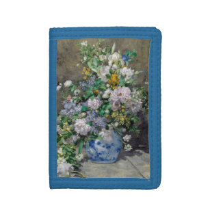 Pierre-Auguste Renoir - Spring Bouquet Trifold Wallet