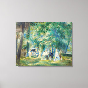 Pierre-Auguste Renoir - The Party at Saint-Cloud Canvas Print