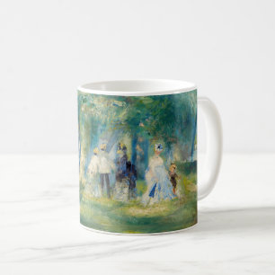 Pierre-Auguste Renoir - The Party at Saint-Cloud Coffee Mug