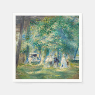 Pierre-Auguste Renoir - The Party at Saint-Cloud Napkin
