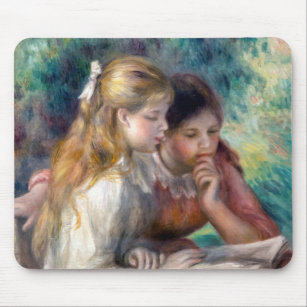 Pierre-Auguste Renoir - The Reading Mouse Mat