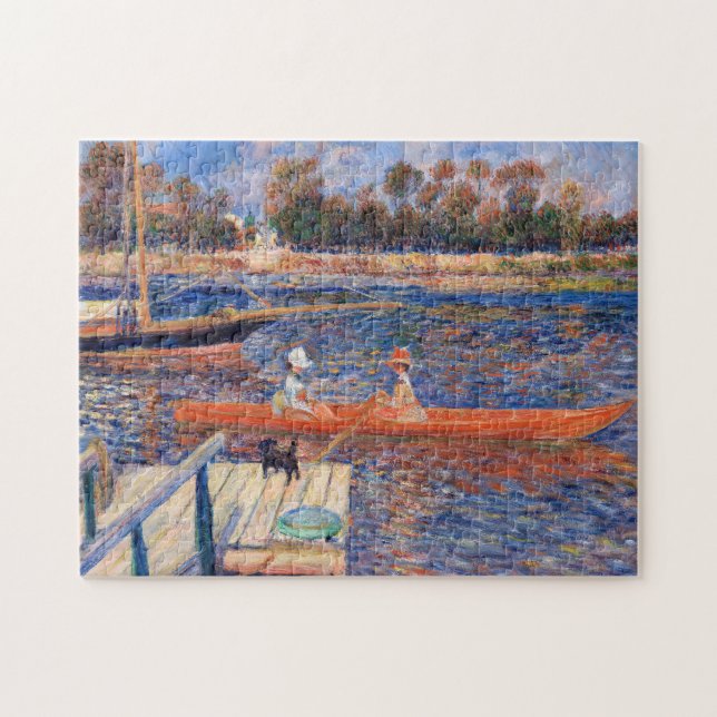Pierre-Auguste Renoir - The Seine at Argenteuil Jigsaw Puzzle (Horizontal)