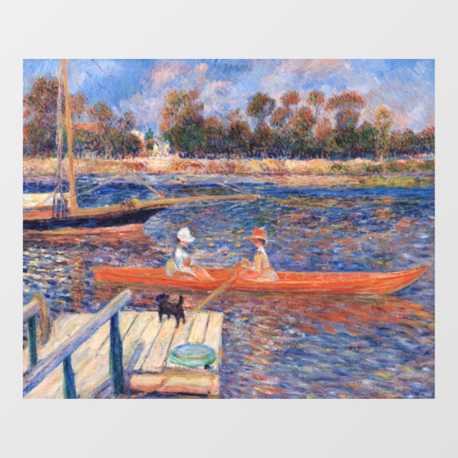 Pierre-Auguste Renoir - The Seine at Argenteuil Window Cling (Sheet)