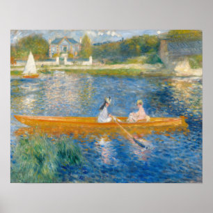 Pierre-Auguste Renoir - The Skiff Poster
