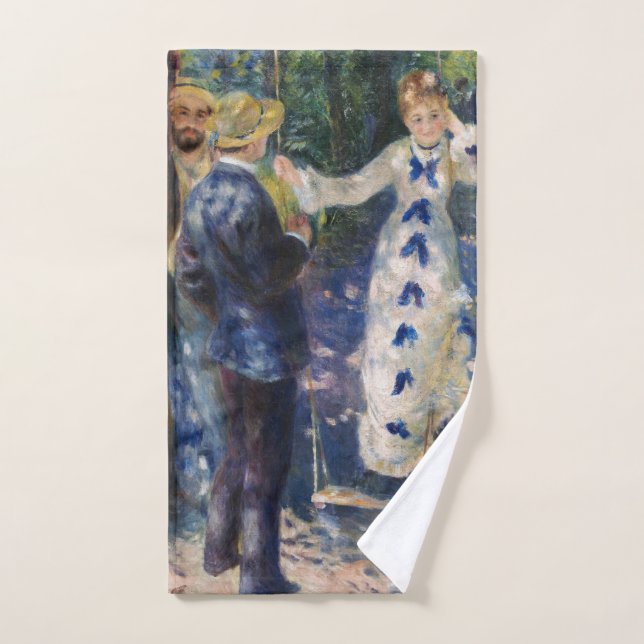 Pierre-Auguste Renoir - The Swing Bath Towel Set (Hand Towel)
