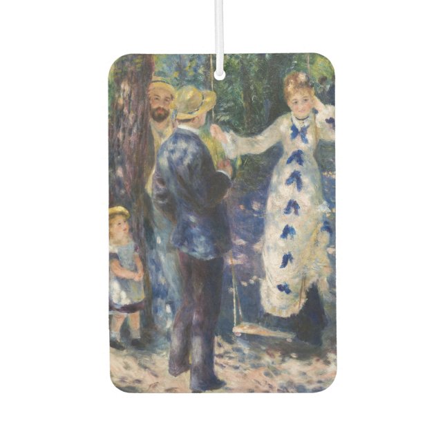 Pierre-Auguste Renoir - The Swing Car Air Freshener (Front)
