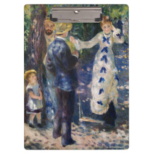 Pierre-Auguste Renoir - The Swing Clipboard