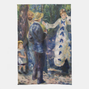 Pierre-Auguste Renoir - The Swing Tea Towel