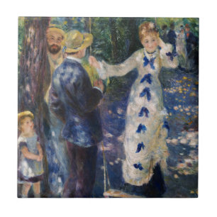 Pierre-Auguste Renoir - The Swing Tile