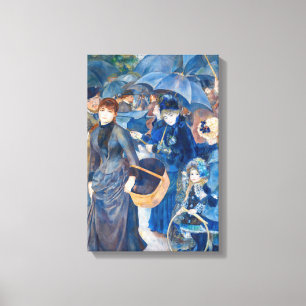 Pierre-Auguste Renoir - The Umbrellas Canvas Print