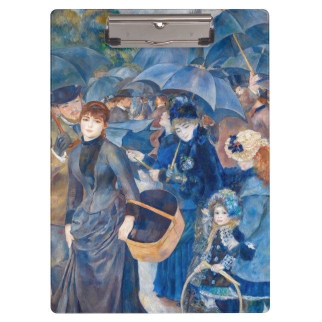 Pierre-Auguste Renoir - The Umbrellas Clipboard (Front)