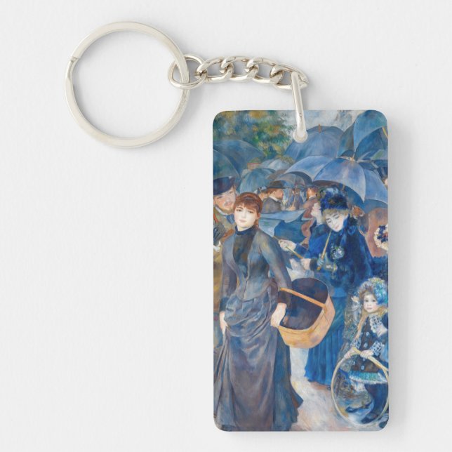 Pierre-Auguste Renoir - The Umbrellas Key Ring (Front)