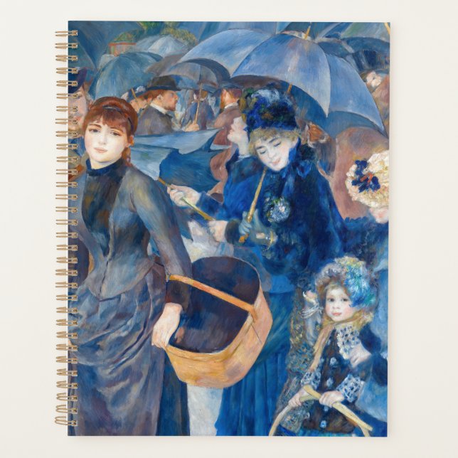 Pierre-Auguste Renoir - The Umbrellas Planner (Front)