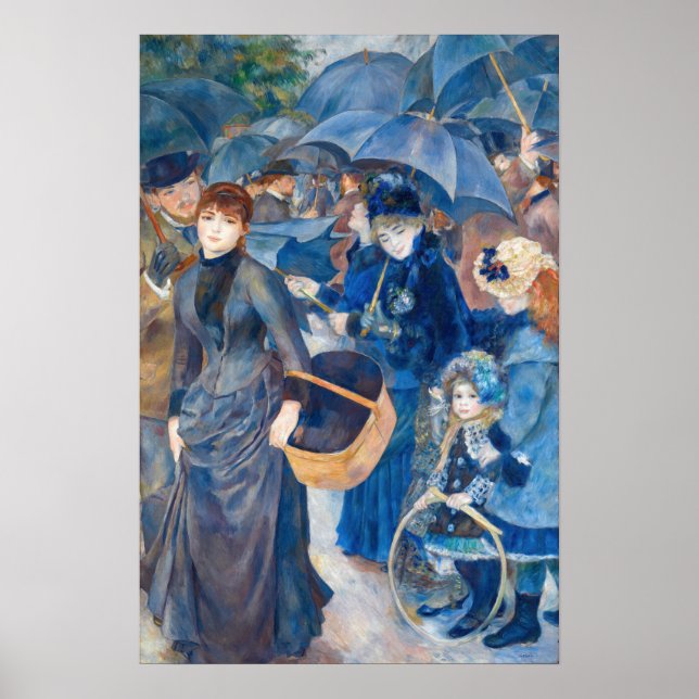 Pierre-Auguste Renoir - The Umbrellas Poster (Front)