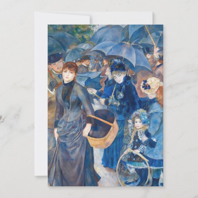 Pierre-Auguste Renoir - The Umbrellas Thank You Card (Front)