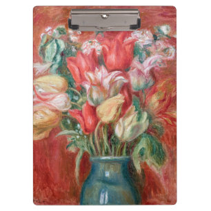 Pierre-Auguste Renoir - Tulip Bouquet Clipboard