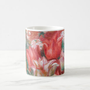 Pierre-Auguste Renoir - Tulip Bouquet Coffee Mug