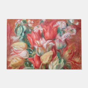 Pierre-Auguste Renoir - Tulip Bouquet Doormat