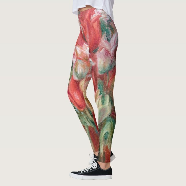 Pierre-Auguste Renoir - Tulip Bouquet Leggings (Left)
