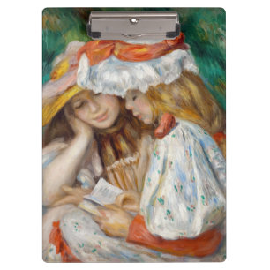 Pierre-Auguste Renoir - Two Girls Reading Clipboard