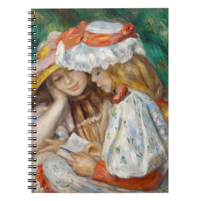 Pierre-Auguste Renoir - Two Girls Reading Notebook (Front)