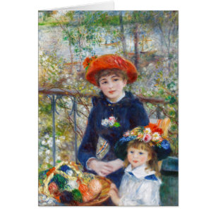 Pierre-Auguste Renoir Two sisters on terrace