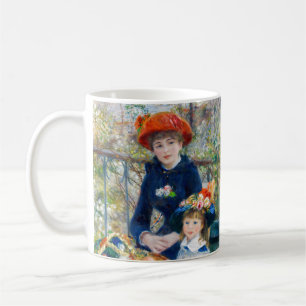 Pierre-Auguste Renoir - Two sisters on the Terrace Coffee Mug
