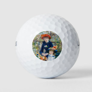 Pierre-Auguste Renoir - Two sisters on the Terrace Golf Balls