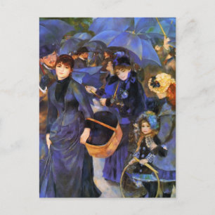 Pierre-Auguste Renoir- Umbrellas Postcard