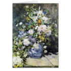 Pierre-Auguste Renoir  Vase of flowers