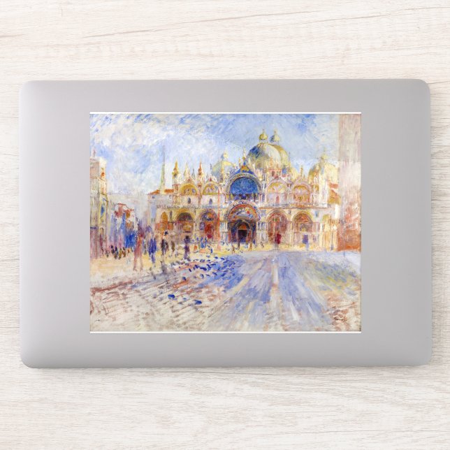 Pierre-Auguste Renoir - Venice, Piazza San Marco (Computer)