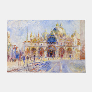 Pierre-Auguste Renoir - Venice, Piazza San Marco Doormat